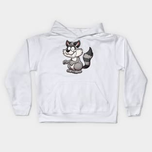 Cute Raccoon Kids Hoodie